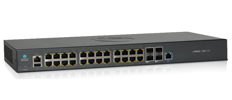 cnMatrix EX2028 24 1G and 4 SFP+