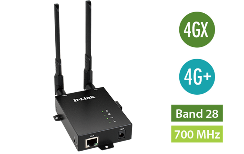 DWM-312 4G LTE Dual SIM M2M VPN Router