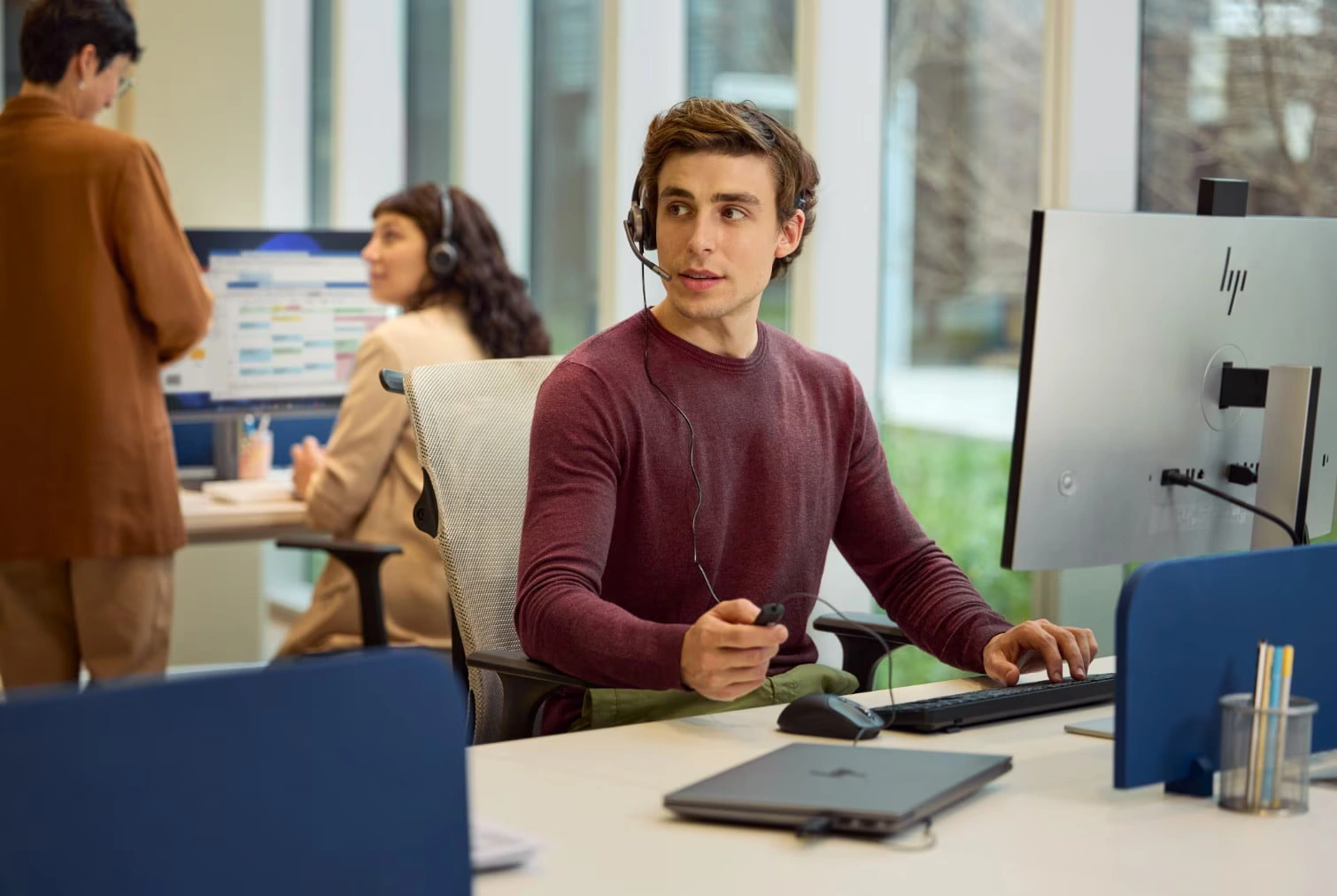 HP Poly Contact Center Headsets