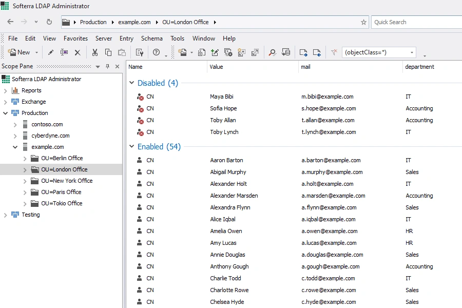 Directory Browsing and Management