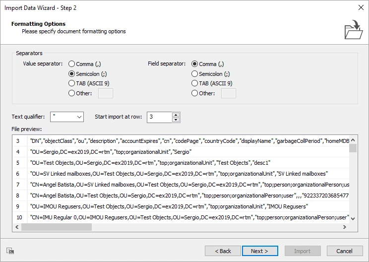 Extensive Server Support