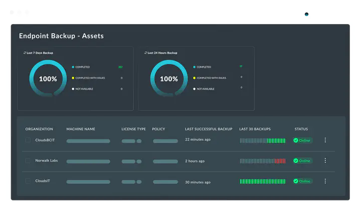 Endpoint Backup